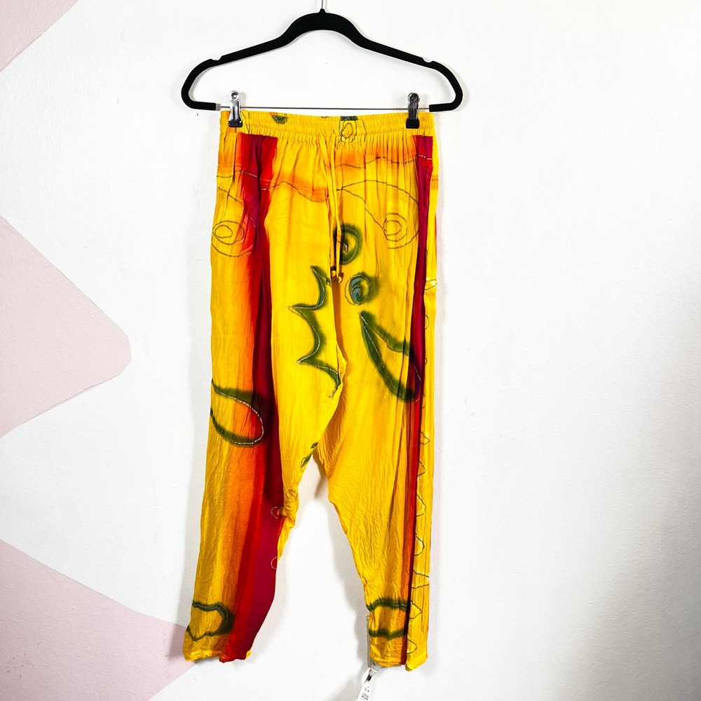 Celestial Pants Size Small Art To‎ Wear Pockets Festival Boho Artsy